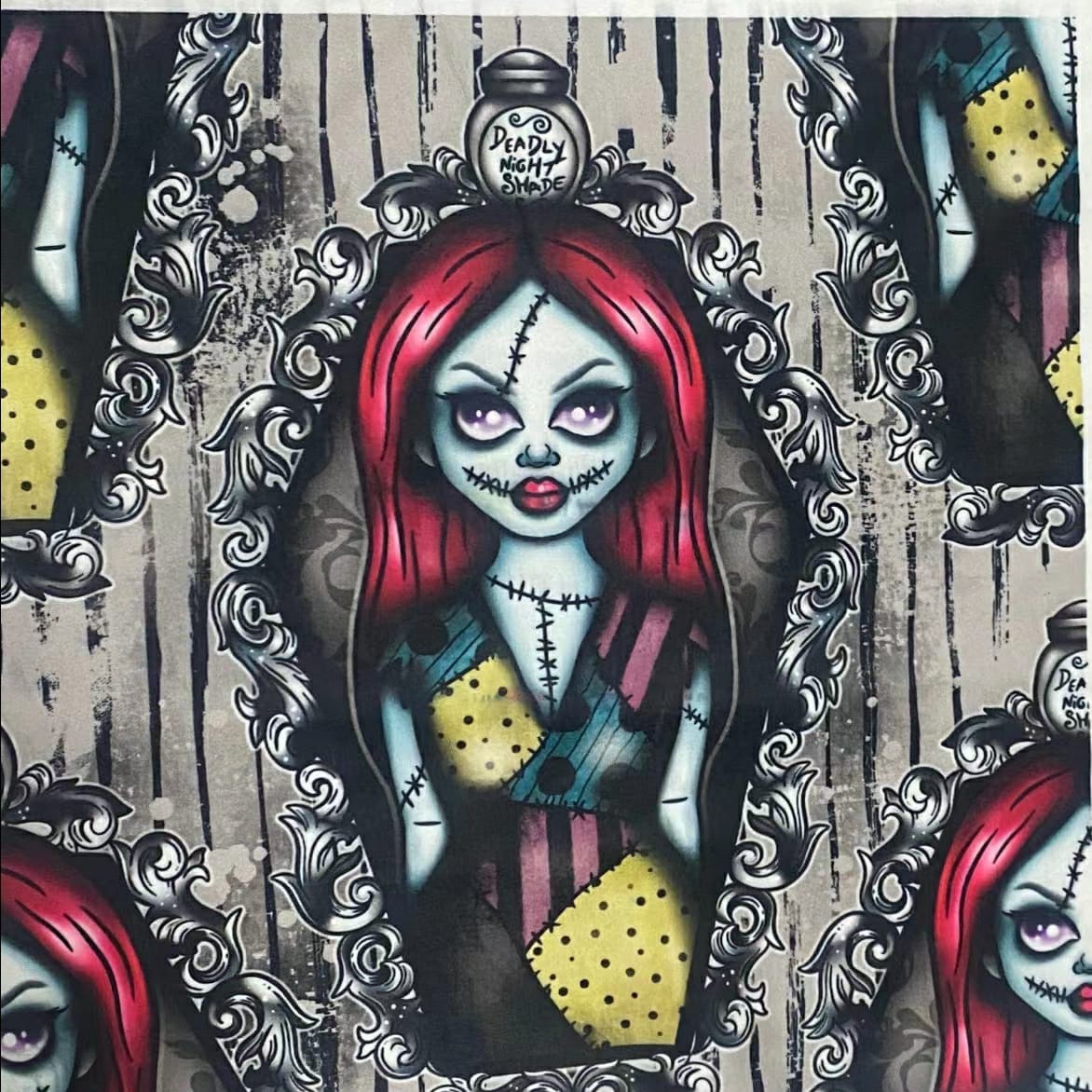 Jack & Sally Coffins (Unique Exclusive) - Pocket Leggings