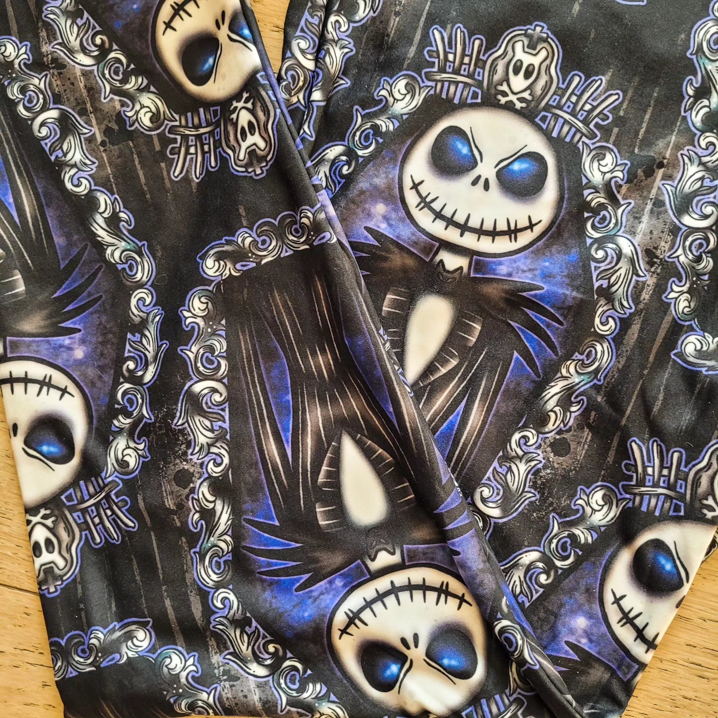 Jack & Sally Coffins (Unique Exclusive) - Pocket Leggings