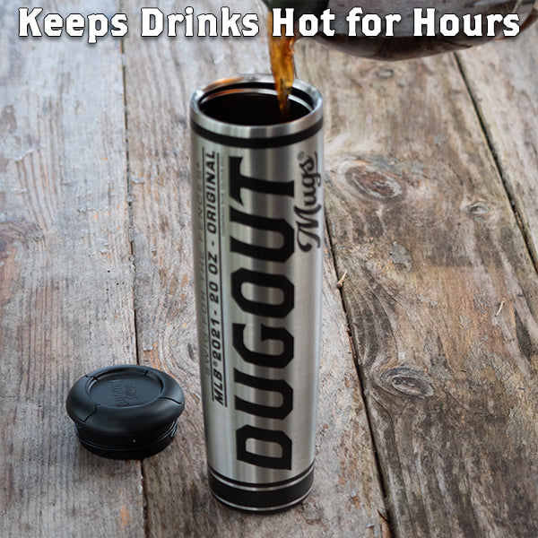 Arizona Diamondbacks "A" Metal Dugout Mug | Stainless Steel Baseball Bat Mug
