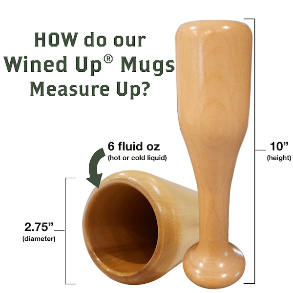 Houston Astros Wined Up® | Baseball Bat Wine Mug