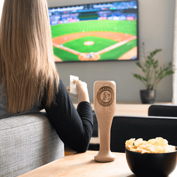 Oakland Athletics Wined Up® | Baseball Bat Wine Mug