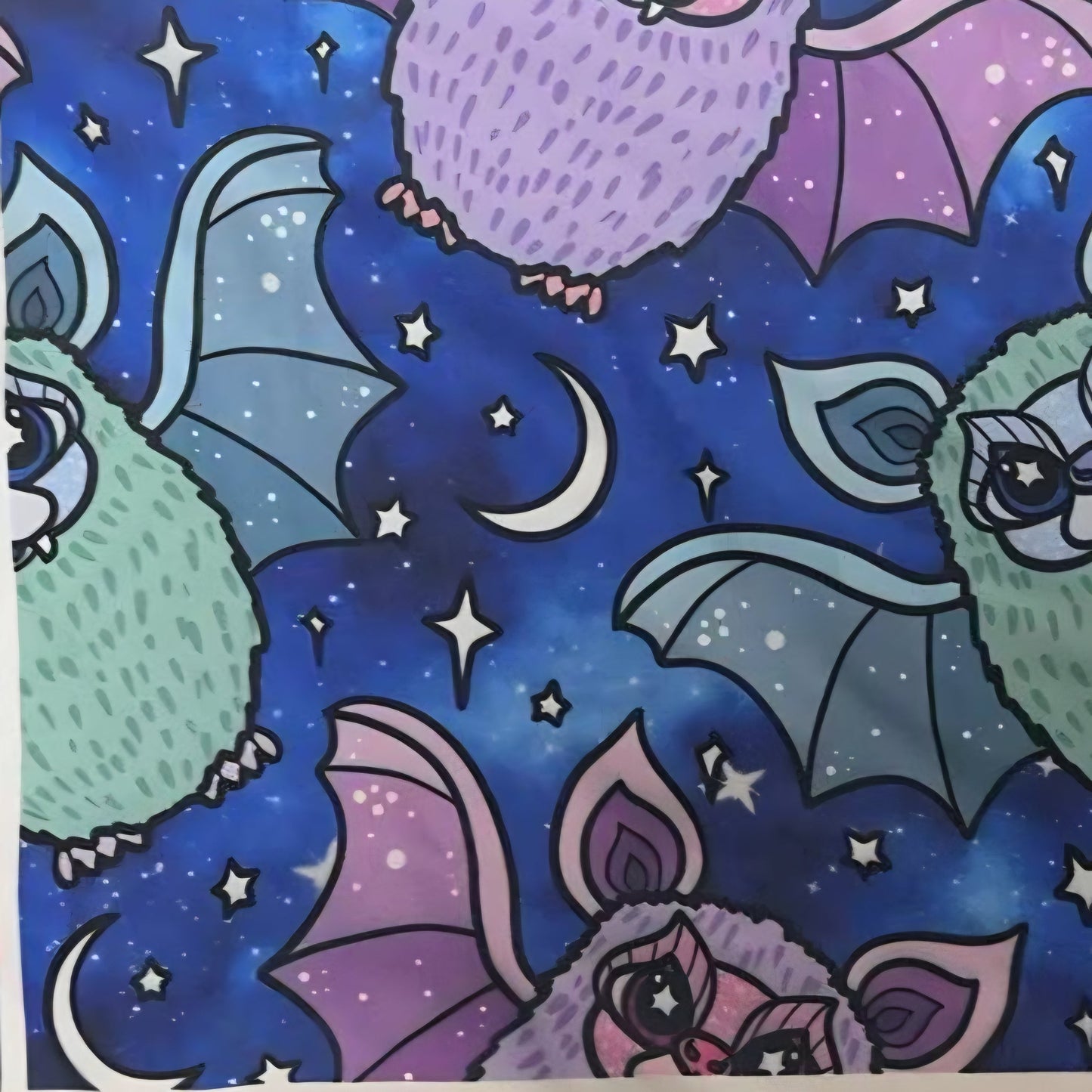 Pre-Order: Enchanted Night Flight Exclusive Leggings - High-quality Handcrafted Vibrant