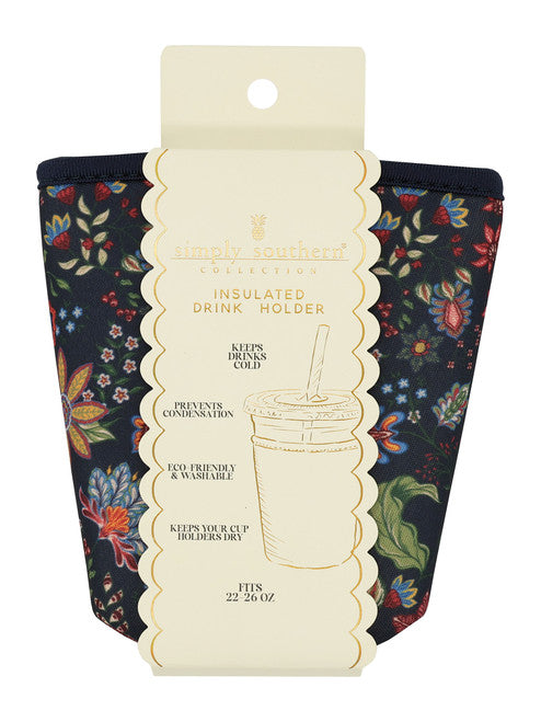 DRINK SLEEVE- FLORAL