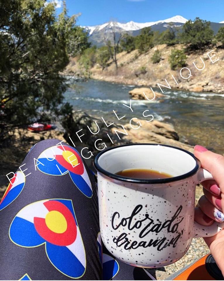 CLEARANCE Colorado Love (Exclusive) - High-quality Handcrafted Vibrant Leggings