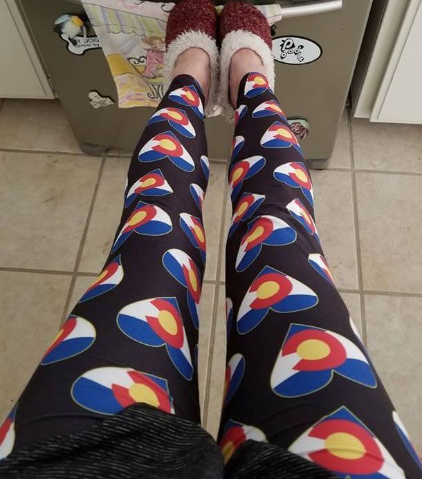 CLEARANCE Colorado Love (Exclusive) - High-quality Handcrafted Vibrant Leggings