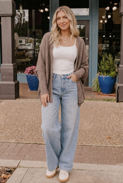 Chai Latte Knit Cardigan