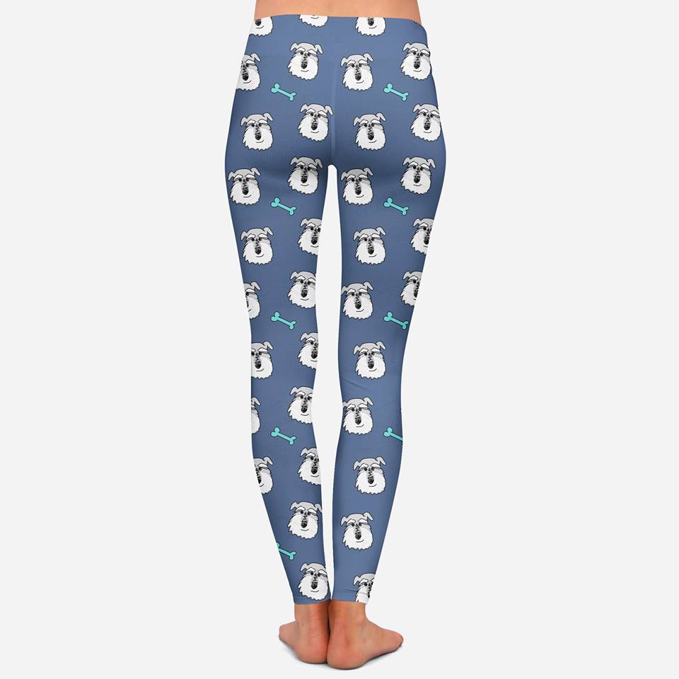 CLEARANCE Colorado Mini Schnauzer Rescue FUNDRAISER (Exclusive) - High-quality Handcrafted Vibrant Leggings