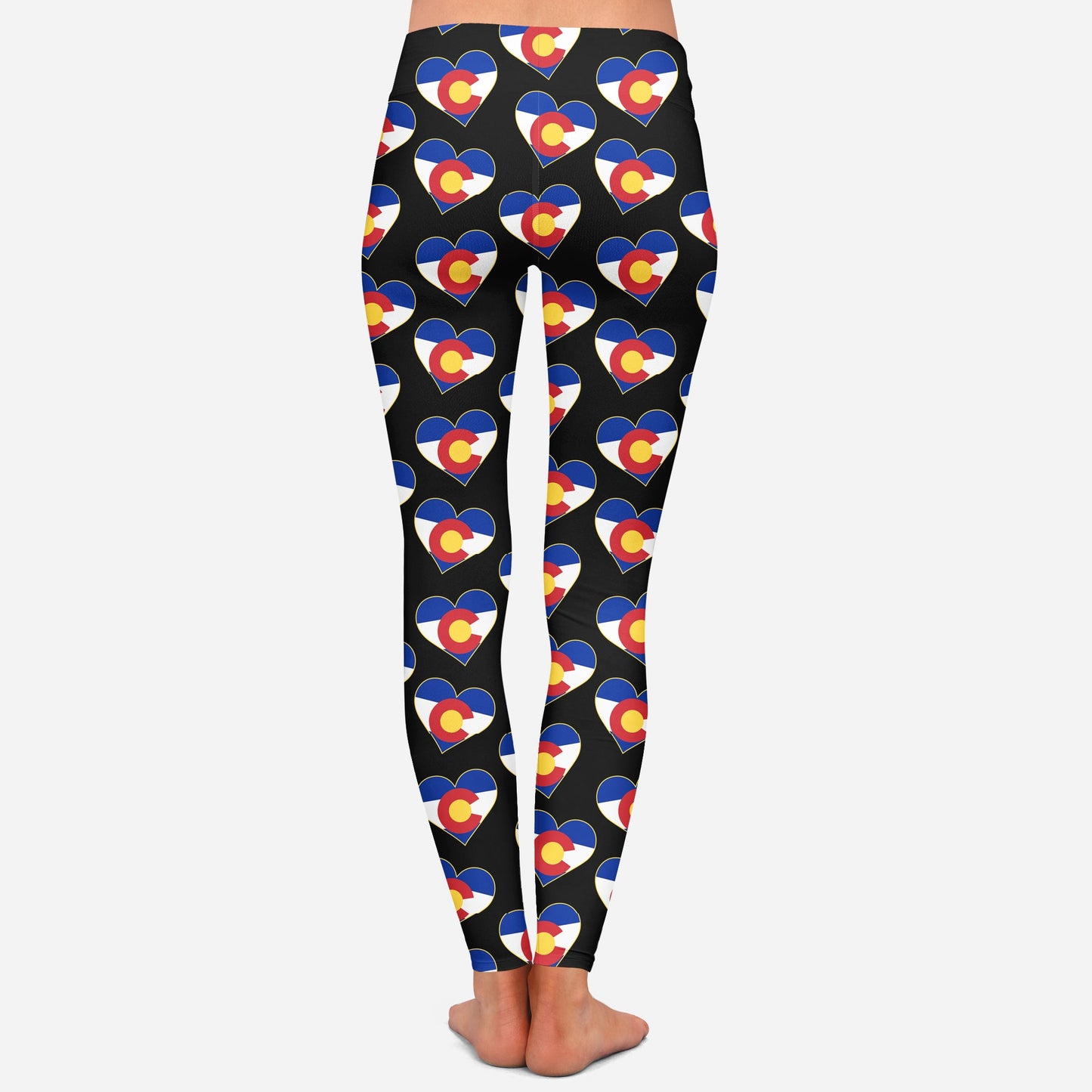 CLEARANCE Colorado Love (Exclusive) - High-quality Handcrafted Vibrant Leggings