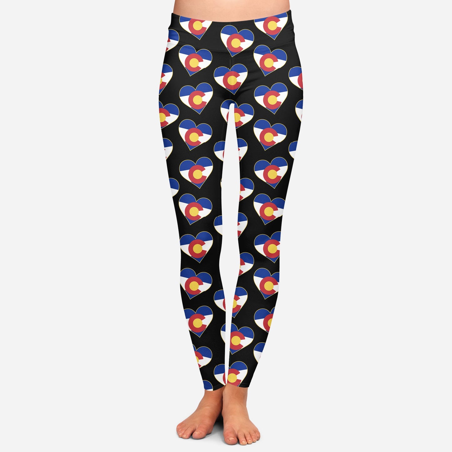 CLEARANCE Colorado Love (Exclusive) - High-quality Handcrafted Vibrant Leggings