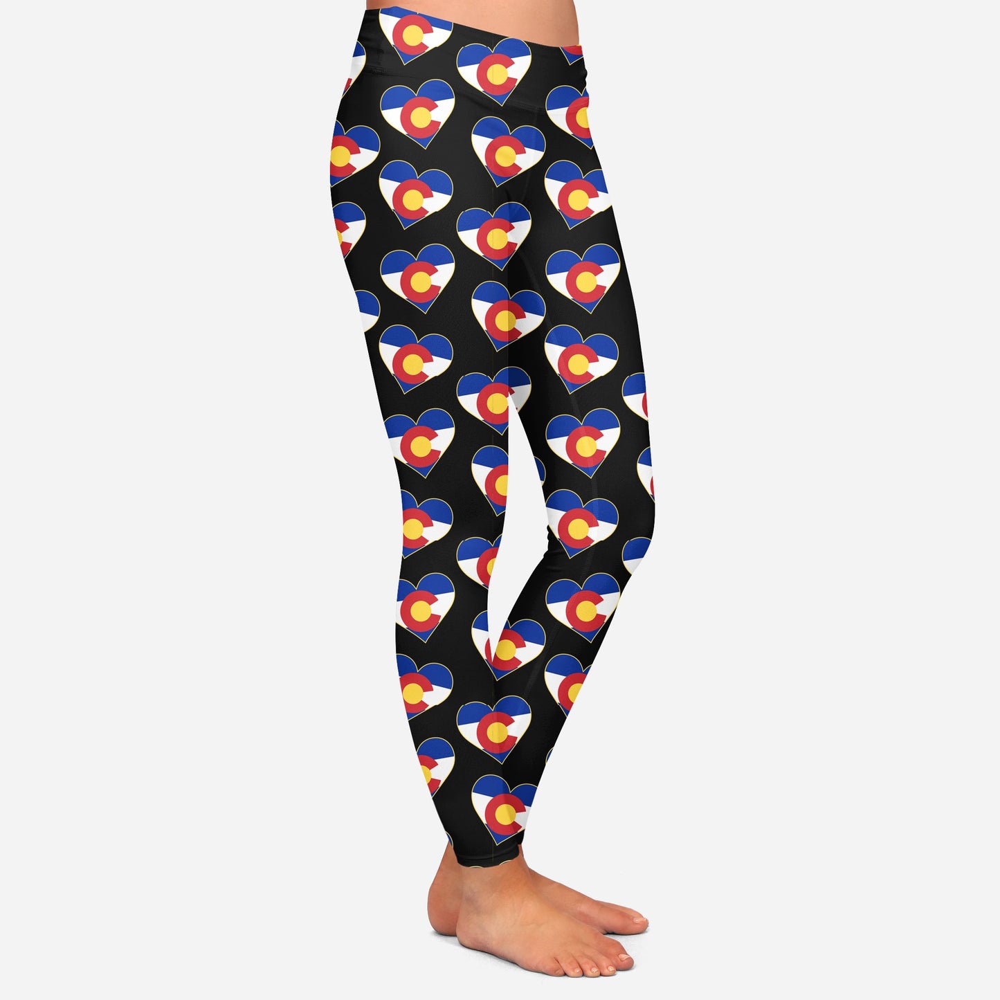 CLEARANCE Colorado Love (Exclusive) - High-quality Handcrafted Vibrant Leggings