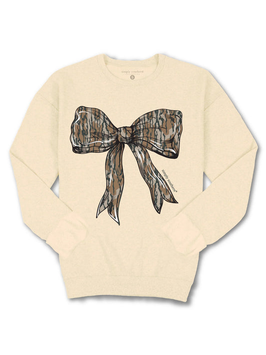 SIMPLY SOUTHERN TAN CREW CAMO BOW
