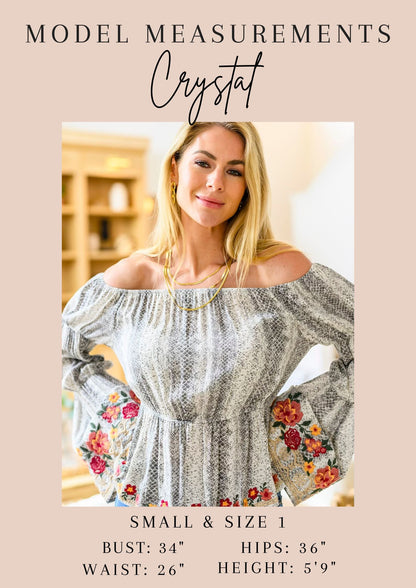 Total Wonder One Shoulder Floral Dress