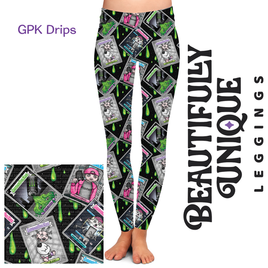 Pre-Order: GPK Drips Semi-Exclusive Leggings - High-quality Handcrafted Vibrant