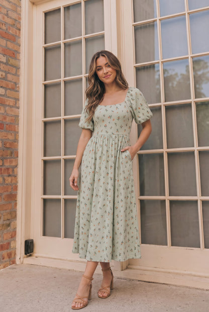 Oh My Darling Midi Dress with Pockets
