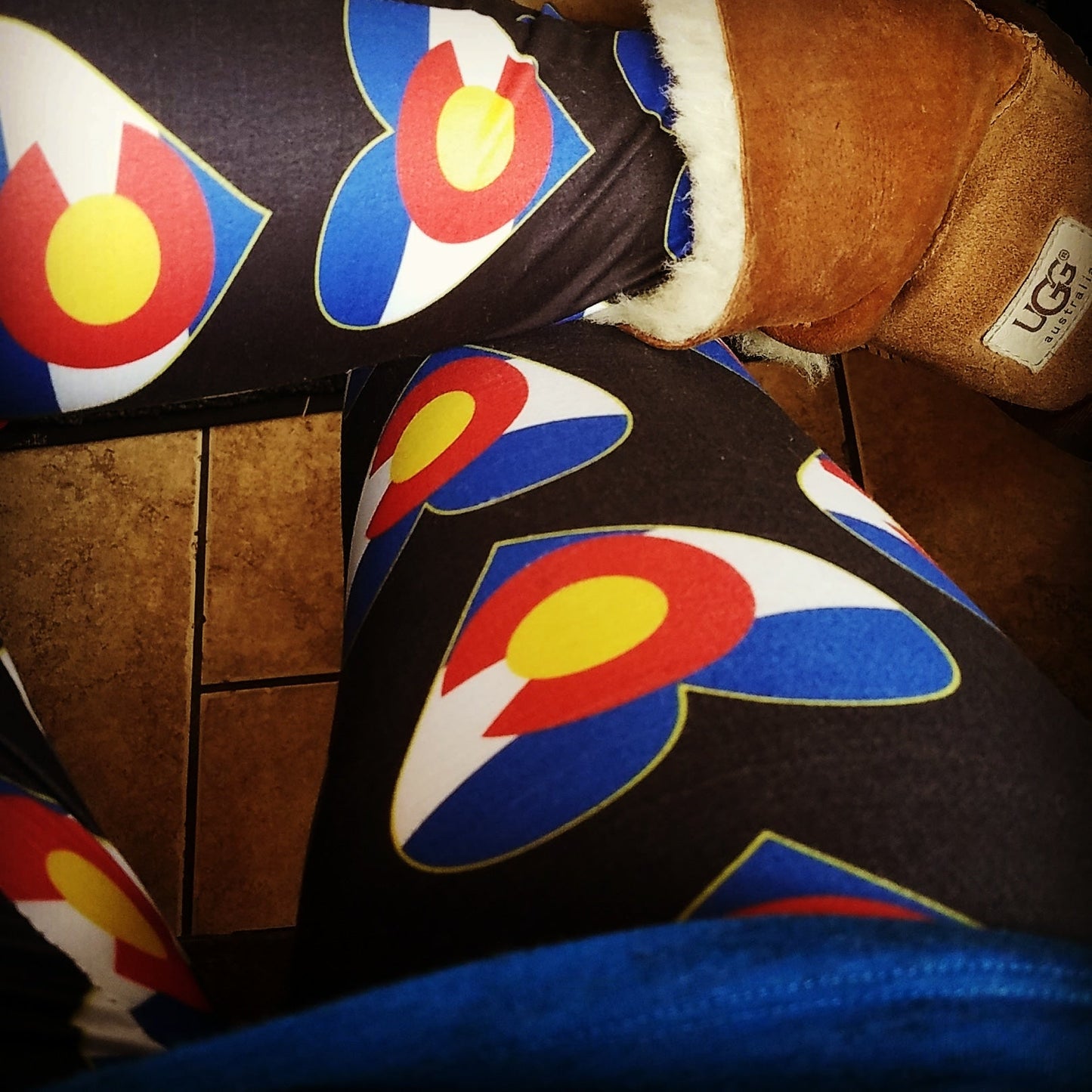CLEARANCE Colorado Love (Exclusive) - High-quality Handcrafted Vibrant Leggings