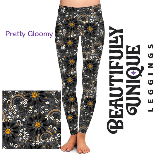 Pretty Gloomy (Semi-Exclusive) - High-quality Handcrafted Vibrant Leggings