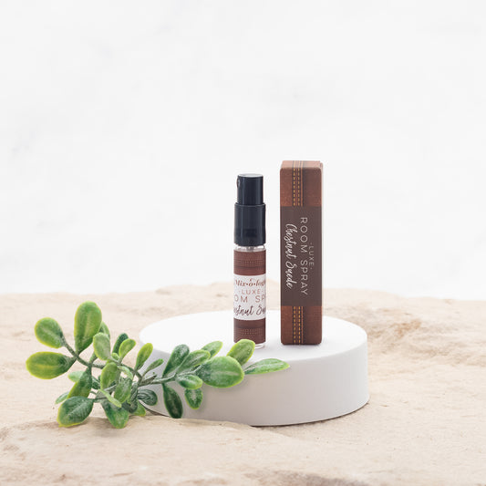 Mixologie Mini Room Spray - Chestnut Suede