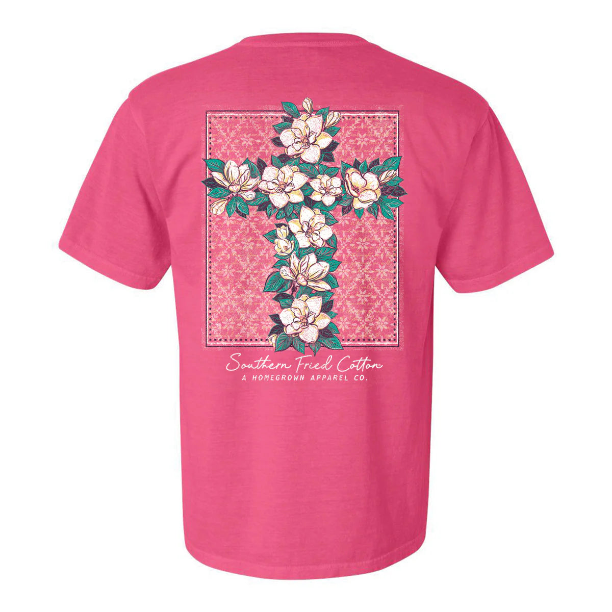Southern Fried Cotton Tee - Magnolia Cross