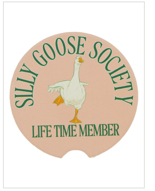CAR COASTER- SILLY GOOSE