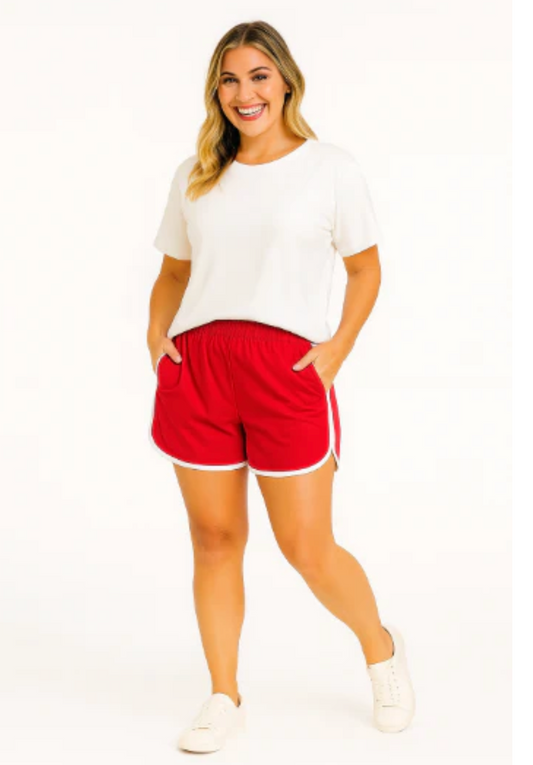 Go-Getter Shorts, Red