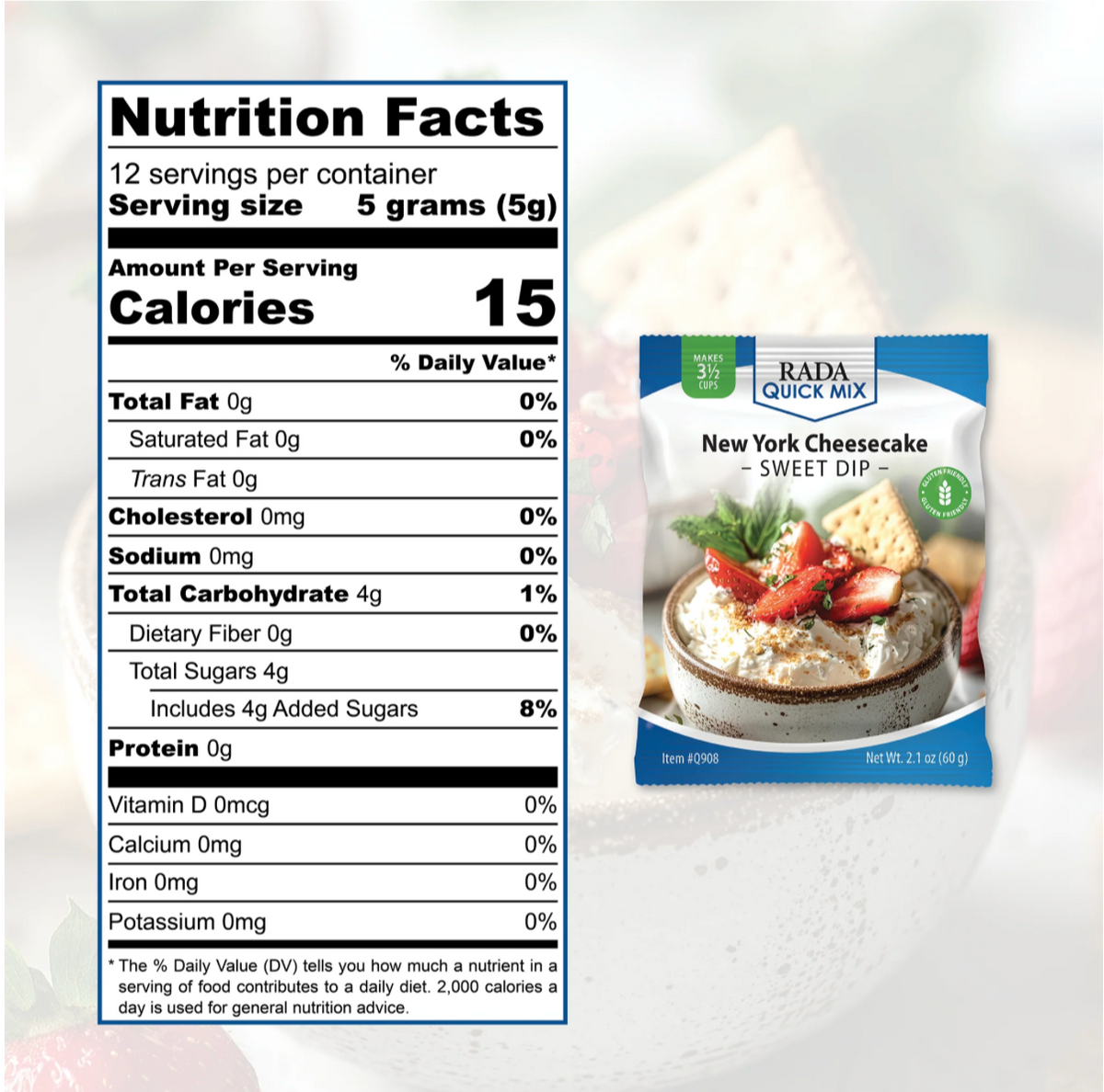 RADA New York Cheesecake Dip
