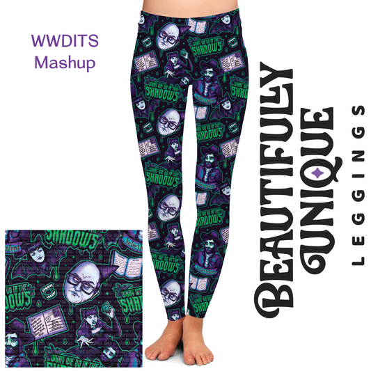Pre-Order: WWDITS Mashup Semi-Exclusive Leggings - High-quality Handcrafted Vibrant