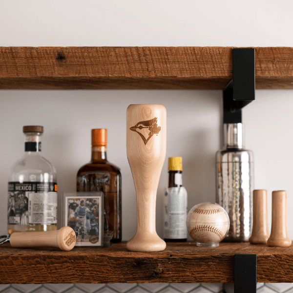 Toronto Blue Jays Bird Wined Up® | Baseball Bat Wine Mug