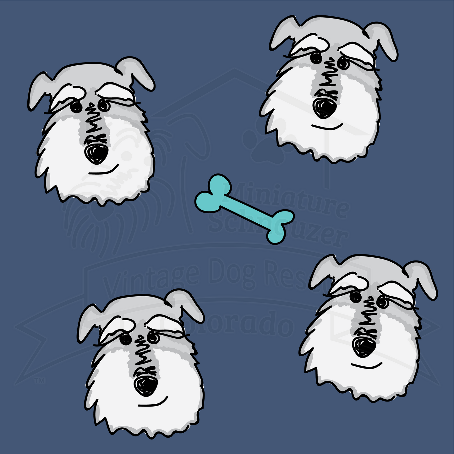 CLEARANCE Colorado Mini Schnauzer Rescue FUNDRAISER (Exclusive) - High-quality Handcrafted Vibrant Leggings