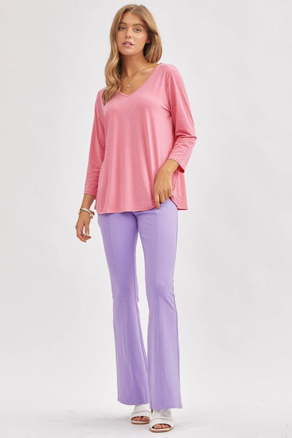 Dear Scarlett Signature Classic V-Neck Top