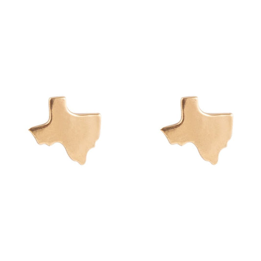 Texas Proud Earring - Bronze