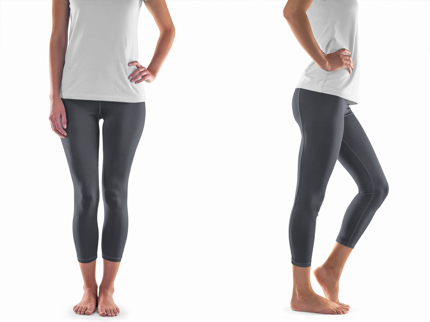 Solid Capri - High-quality Handcrafted Vibrant Leggings